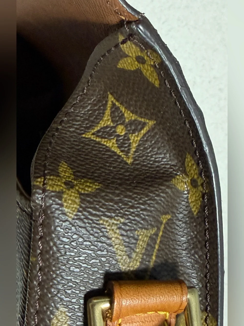 Louis Vuitton Vintage Saint Cloud GM Monogram Canvas Leather - Picture 10 of 16